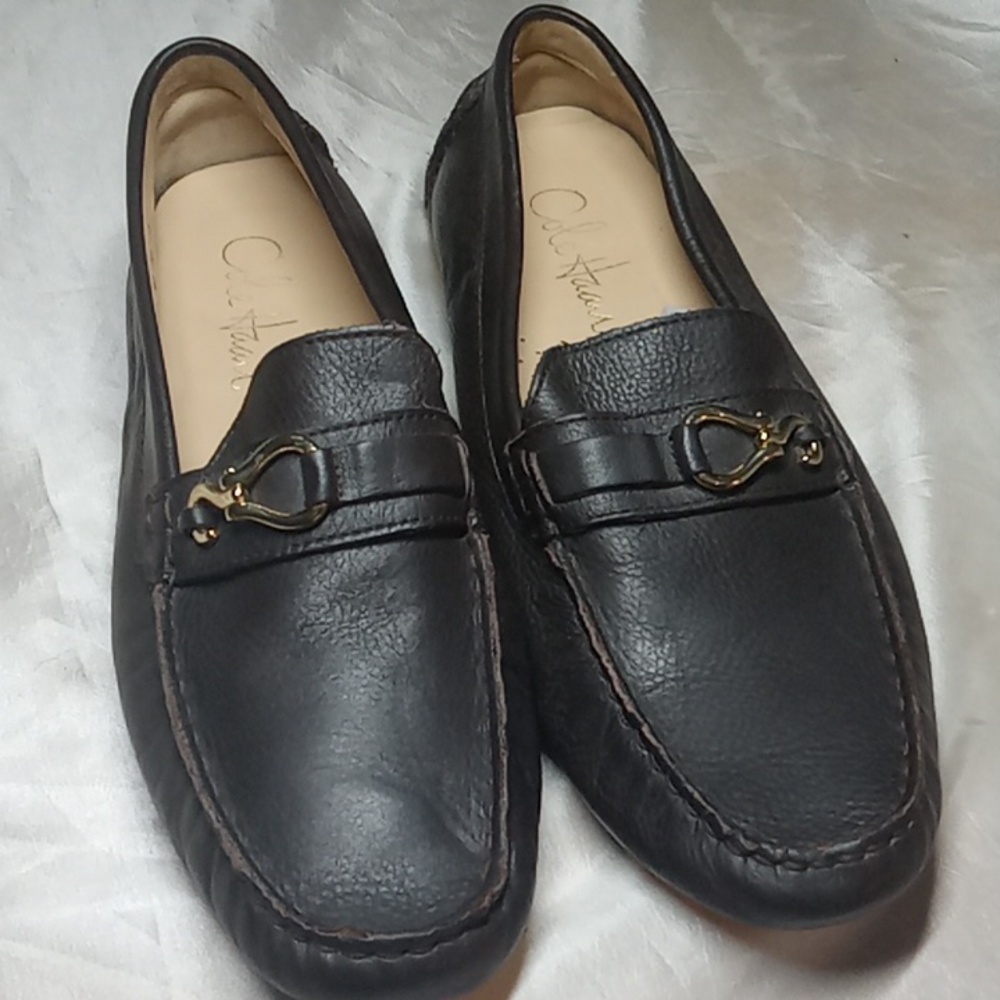 Cole Haan Dark Brown Leather Loafers